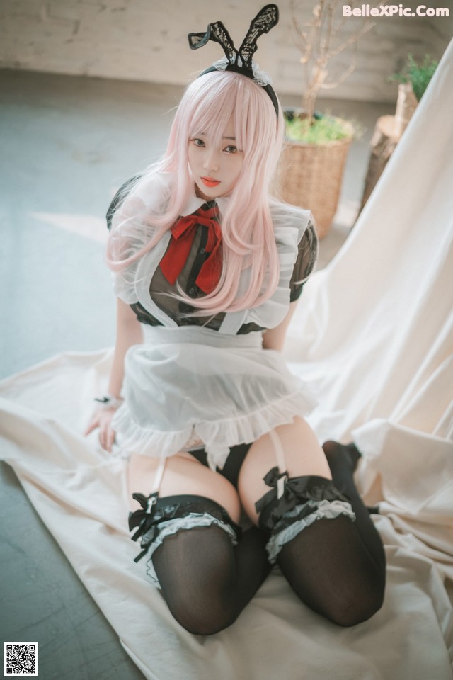 Bambi 밤비, [DJAWA] Sheer Bunny Maid