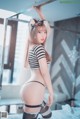 Hanari 하나리, [DJAWA] Catgirl in Stripes Set.02 P38 No.73d881 Image No. 15