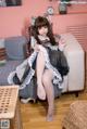 Coser@蠢沫沫 (chunmomo) Vol.041: 黑透明女仆 (44 photos) P14 No.b61711