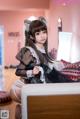 Coser@蠢沫沫 (chunmomo) Vol.041: 黑透明女仆 (44 photos) P2 No.1b25e4