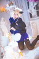 [Momoko葵葵] Artoria Pendragon Alter 黑枪呆女仆 P16 No.7aebf7