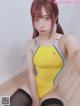 [Fantia] Tomiko (とみこ): 黄色い競泳水着💛とニーソ (58 photos) P1 No.0842db Image No. 115