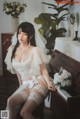 Coser@rioko凉凉子 Vol.073: 透明婚纱 (39 photos) P12 No.c819cc